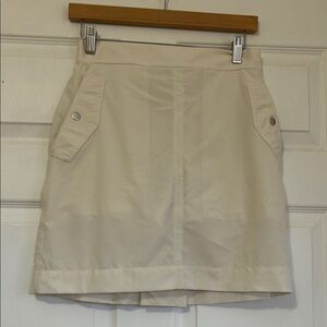 Athleta ivory Mini Cargo Skirt for Casual Wear